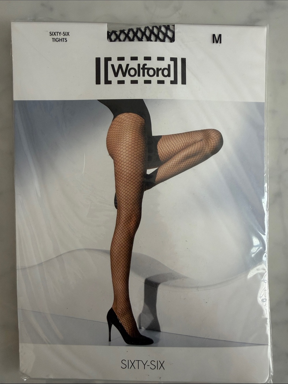 Wolford Black Fishnet Tights - Sixty-Six